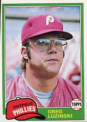 1981 Topps Baseball Cards      270     Greg Luzinski